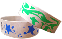 TYVEK 3/4" Mintás karszalagok